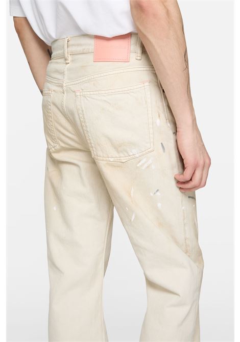 jeans regular fit 2021 unisex bianco ACNE STUDIOS | B00470100